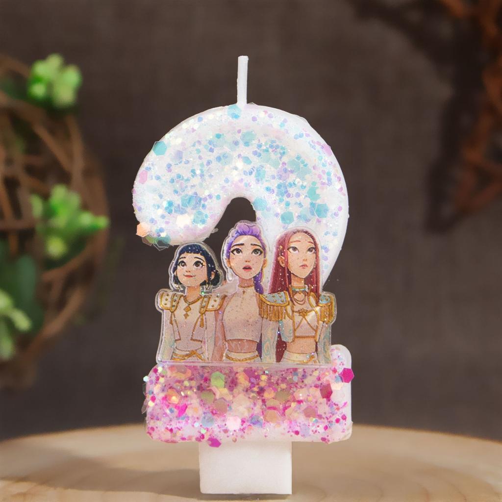 Cartoon Peripheral Party Birthday Candles Digital Candles