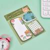 Rabbit Bear Sticky Notes Bear Rabbit Sticky Notes DIY Scrapbooking Cartoon Sticky Notes  Students