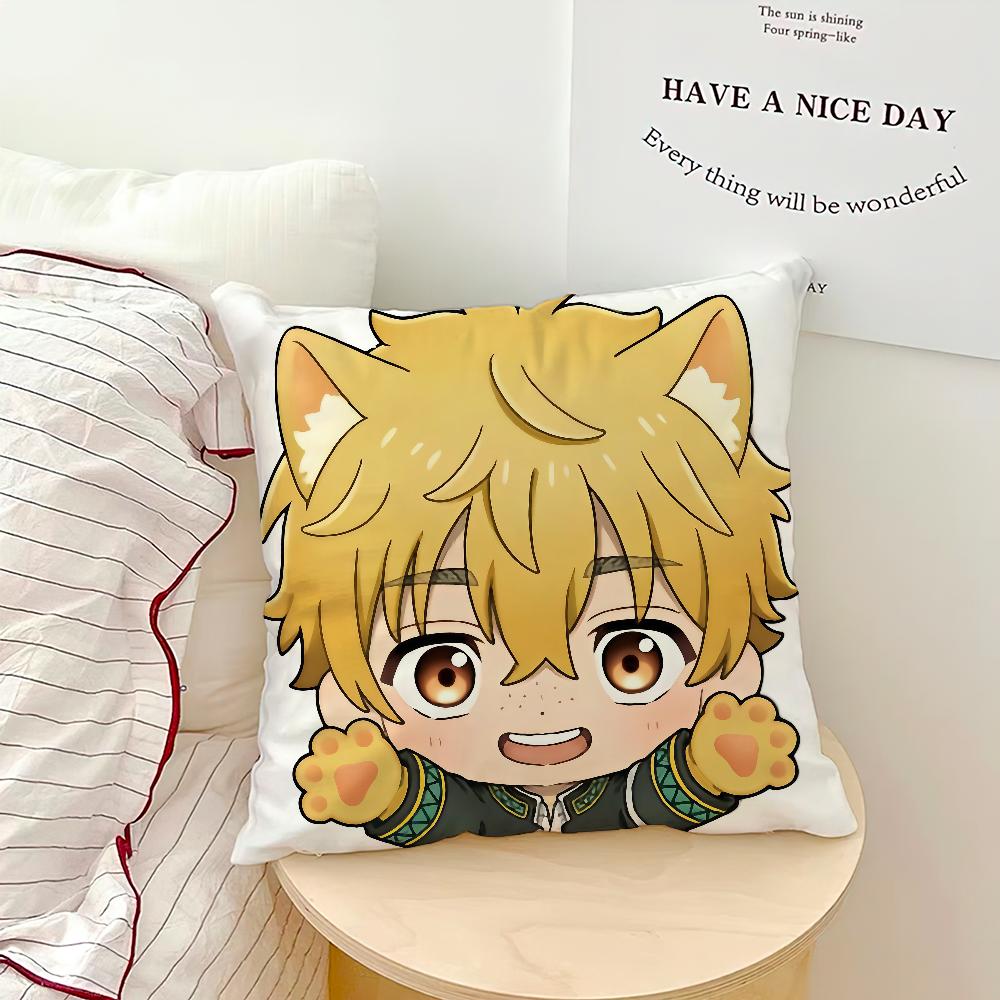 anime WIND B-BREAKER chibi S-Sakura Haruka Comfortable soft Pillow Case for Sofa Living Room Home office Decor Protective Covers