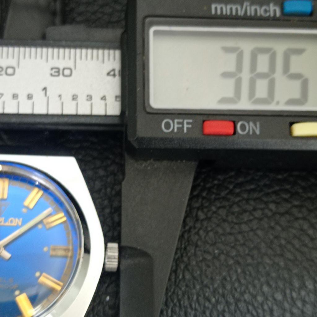 SIMPLON HAND-WINDING VINTAGE SWISS MENS REFURBISHED BLUE DIAL WATCH a704624-1