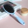 Nordic Style Air Cushion Massage & Curling Comb - Cute Plastic Hair Smoothing Hairdressing Comb