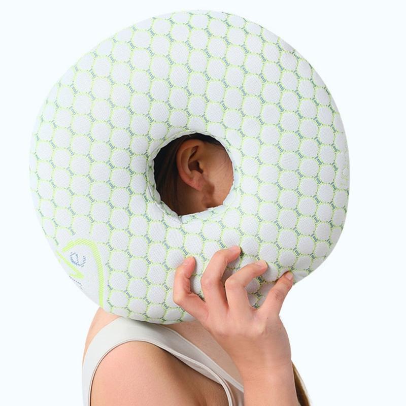 Orthopedic Doughnuts Pillow For Ear Protections During Sleep Hypoallergenics Neck Support Cushions For Pierced Ears