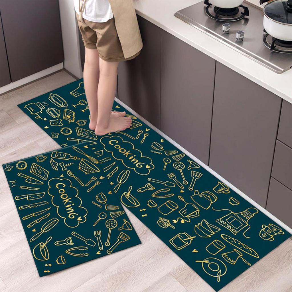 Fashion Simple Nordic Style Kitchen Mat  Carpet House Hold Carpet Modern Home Decor