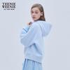 Teenie Weenie Bow Print Hooded Sweatshirt