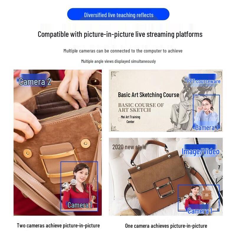 HIKVISION U138RZ 4K 20x Zoom PTZ Live Stream Camera