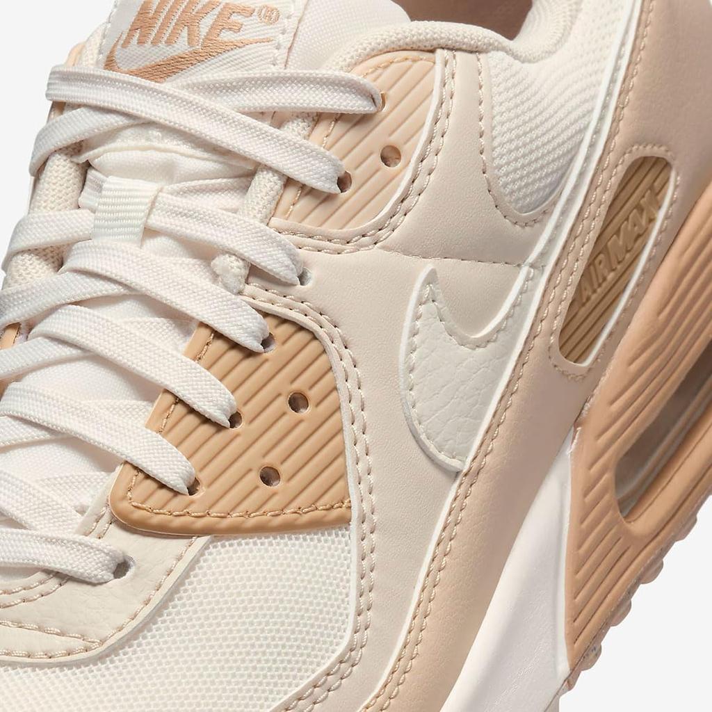 Nike Air Max 90 W Size Japan Sneakers, Phantom/Sail/Beige, DH8010-004, 23.5cm,