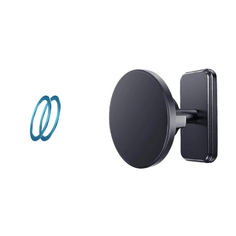 Magnetic Exercise Phone Clip 360 Rotatable Shockproof ABS Construction For Fitness Enthusiasts And Content Creators