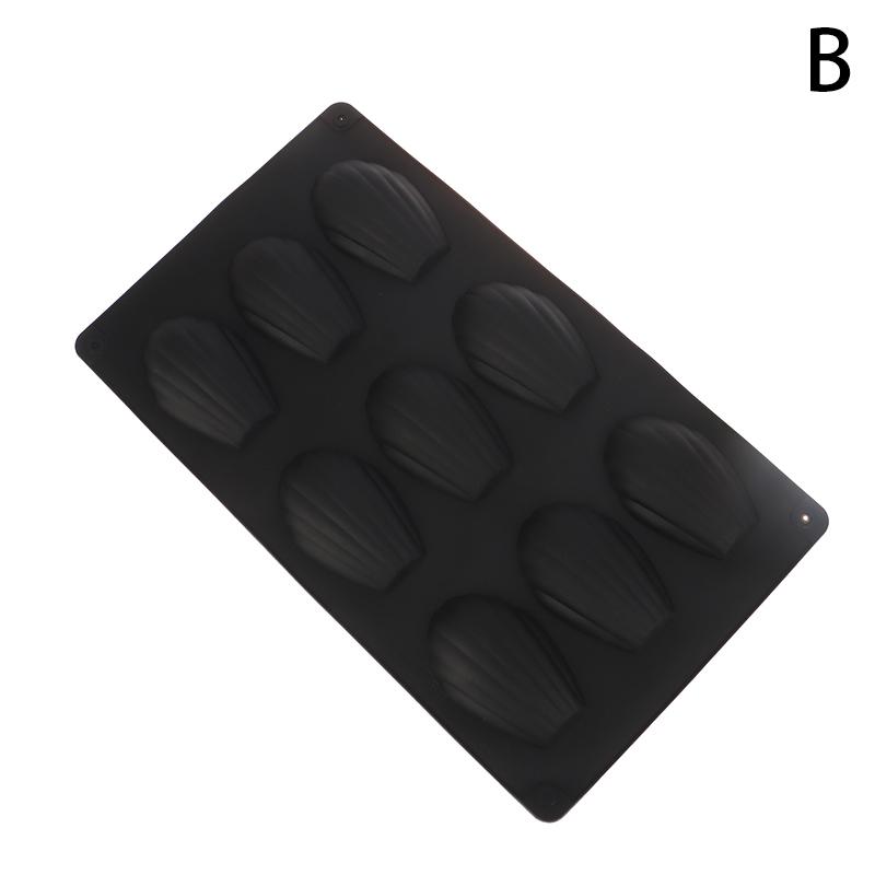 1 шт. Силиконовая форма для печенья Мадлен на 9 ячеек, форма для Мадлен, антипригарная форма для выпечки для приготовления печенья Мадлен, кухонная форма для выпечки