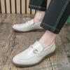 Fashion 2025 New Handmade Loafers Casual Shoes for Men Platform Walking Shoe Brand Outdoor Driving Footwear Breathable Classic Sneakers