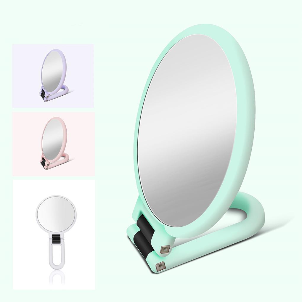 Makeup Mirror With Foldable – Convenient And Practical Beauty Accessory Clear Handheld Mirrors
