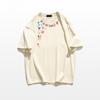Fat MM cotton design short-sleeved t-shirt women's new summer American high street half-sleeved loose chic top