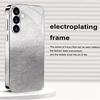 PhoneCase Atmosphere Simplicity High-end Electroplating Glass PhoneCase for Samsung Galaxy S26 S25 S24 S23 S22 S21 FE,Ultra,Plus