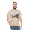 Steam Locomotive Engine Train 1880 T-Shirt Vintage Train Art Painting Railrad