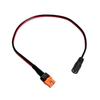 XT60I to DC5521 Converters Cable Power Cable Plastic and Metal Texture Power Cord Perfect for Vehicles and FPV Equipment