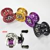VISPREA Replacement Spool for Daiwa ALPHAS SV TW Baitcasting Shallow Spool with Ceramic Bait Finesse Spool 21/22 Reels, Bearings, (Yu390) (Purple)