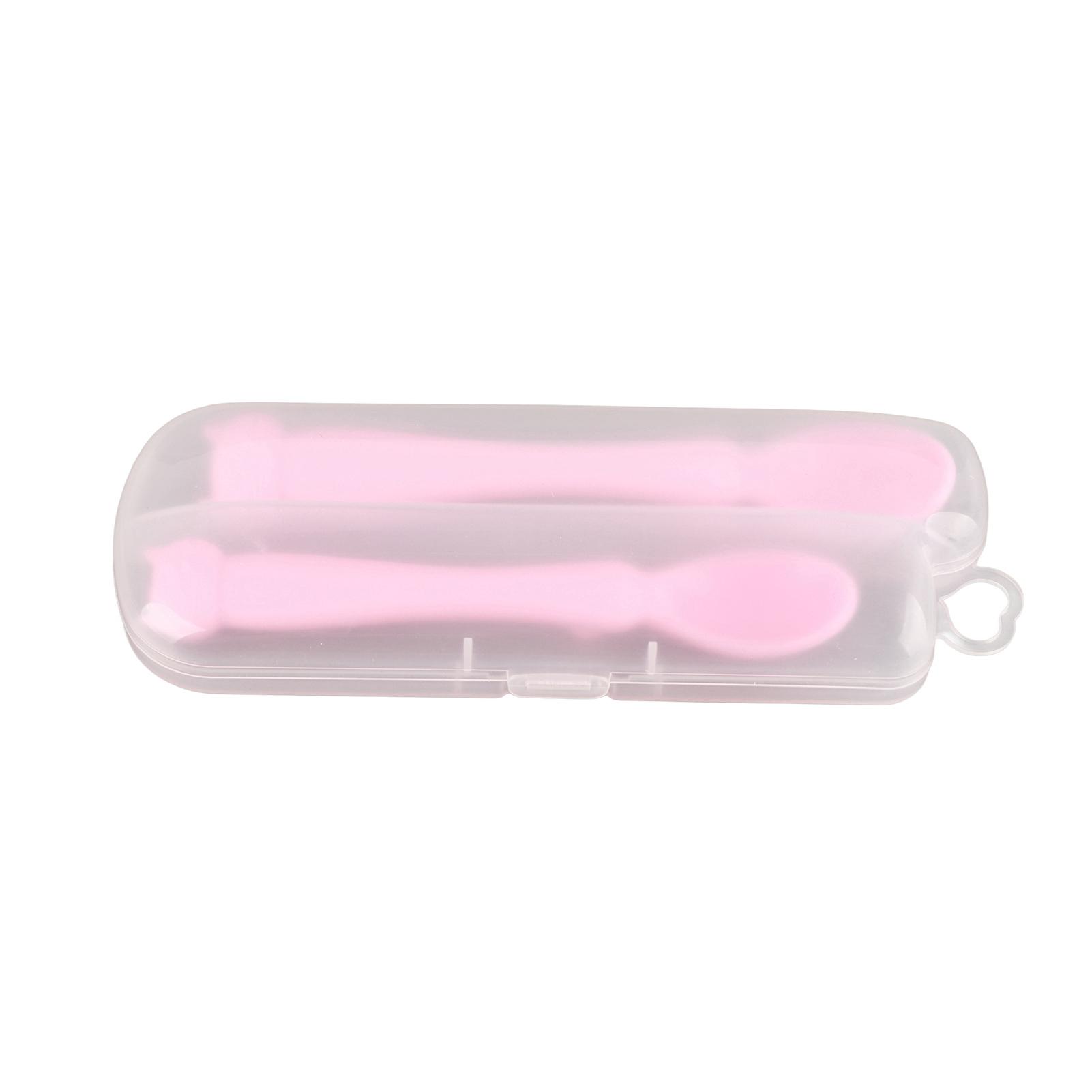 

Детская силиконовая ложка мягкая тренировочная для кормления первый этап ложка для кормления для младенцев детей синяя