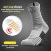 Rutschfeste Fußballsocken Herren Damen Socken Kurz Langes Rohr Fußball Basketball Sportsocken Atmungsaktive Deodorierende Socken 39-45