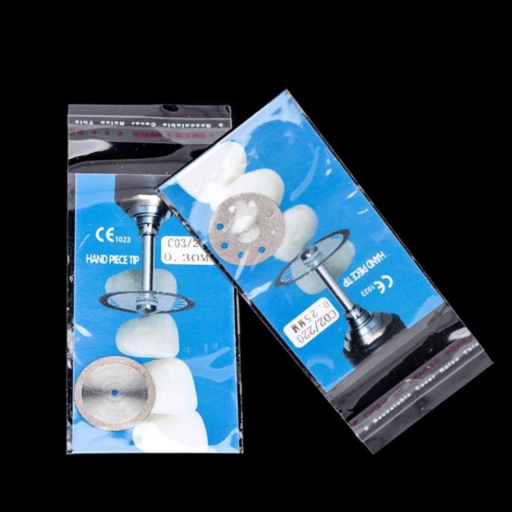 1pc Ultra-thin Dental Diamond Disc Disks Grit Cutting Disc Tool for Polishing and Contouring