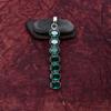 Awesome Paraiba Tourmaline Gemstone Pendant: 925 Sterling Silver Handmade Pendant Necklace Jewelry