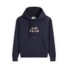 AMI 2025 Autumn and Winter New Letter Embroidery High-quality Cotton Hooded Sweatshirt Sweatshirt Couple Pullover
