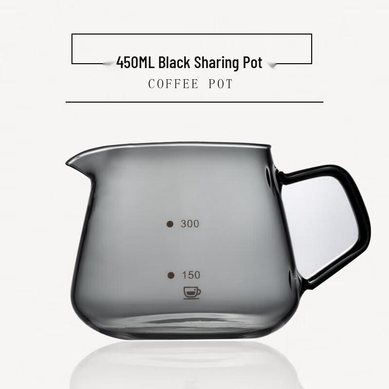 Qiwei Cloud Glass Coffee Server