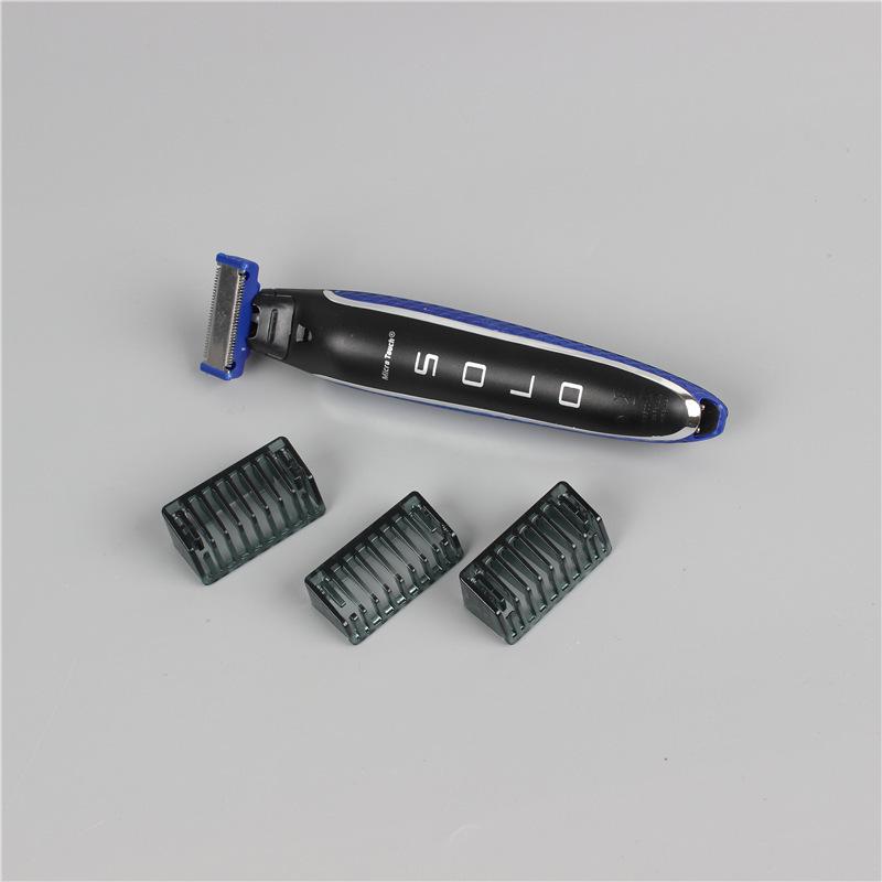 

Microtouch Solo Мужская аккумуляторная электрическая бритва для бороды 15*3.5*3.5 cm