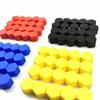 20pcs 17mm 19mm 21mm Black Car Wheel Caps Bolts Covers Nuts Silicone Auto Wheel Hub Protectors Screw Cap Styling Anti Rust Cover