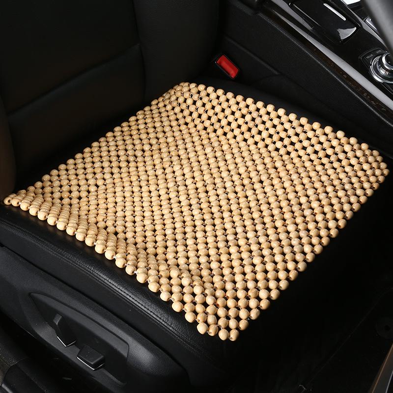 XB162 Wooden Bead Seat Cushion, Summer Breathable, No Backrest, Universal for All Seasons.