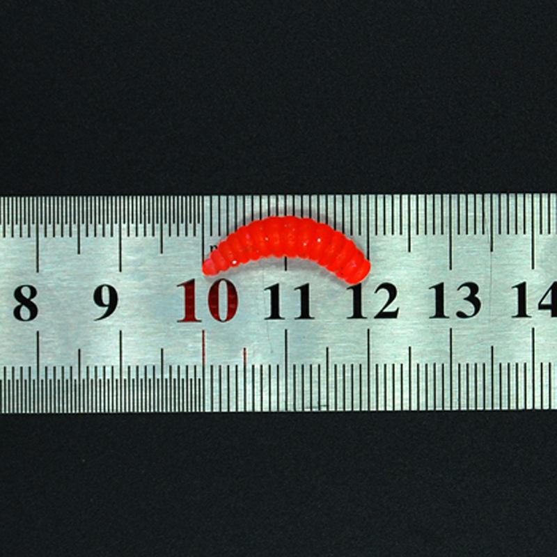 Fishing Lures Fulljion 10/50100 Pcs Lifelike Smell Glow Soft Bait Fishing Hobby