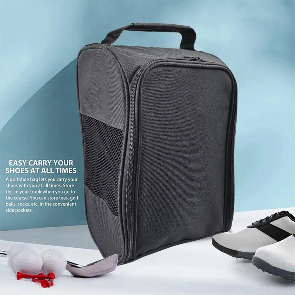 Lightweight Shoes Carrier Bags Breathable Golf Shoe Holder Bag Golf Shoe Bag  Men Women