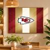 5D Diamond Painting Kansas City Chiefs DIY Full Drill Diamond Art Kit Home Decoration