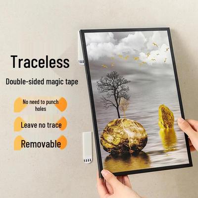 Photo Frame Magic Stickers: No-Trace, Nail-Free, Removable, Non-Damaging Wall Adhesive