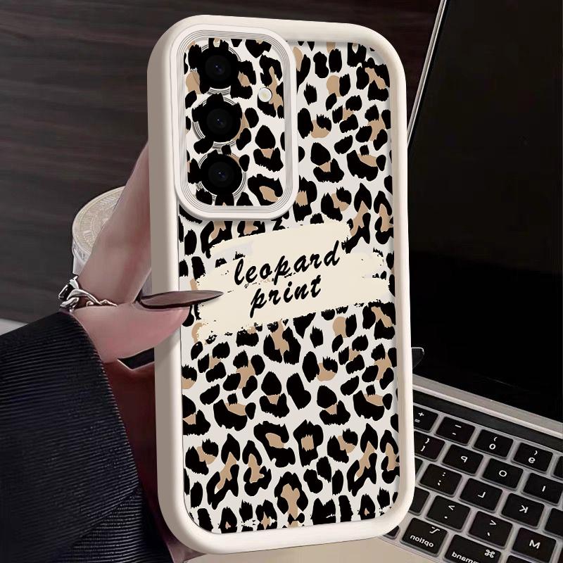 Colorful Leopard Print Case For Samsung S26 S25 Ultra S24 S23 Plus S22 S21 FE A54 A15 A25 A35 A55 A16 A26 A36 A56 A17 A27 A37 A57 5G Shockproof Cover