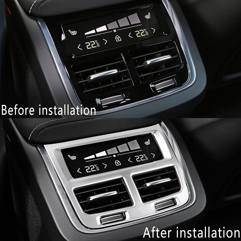 For Volvo Xc60 Decorative Car Supplies Central Control Air Outlet 2018