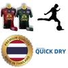THAILAND Flag Football Fußball Rundhals Vintage Shirt National Unisex Männer Frauen JERSEY Aufdruck Schnelltrocknend Kurzarm Uniform Elefanten Abzeichen Logo