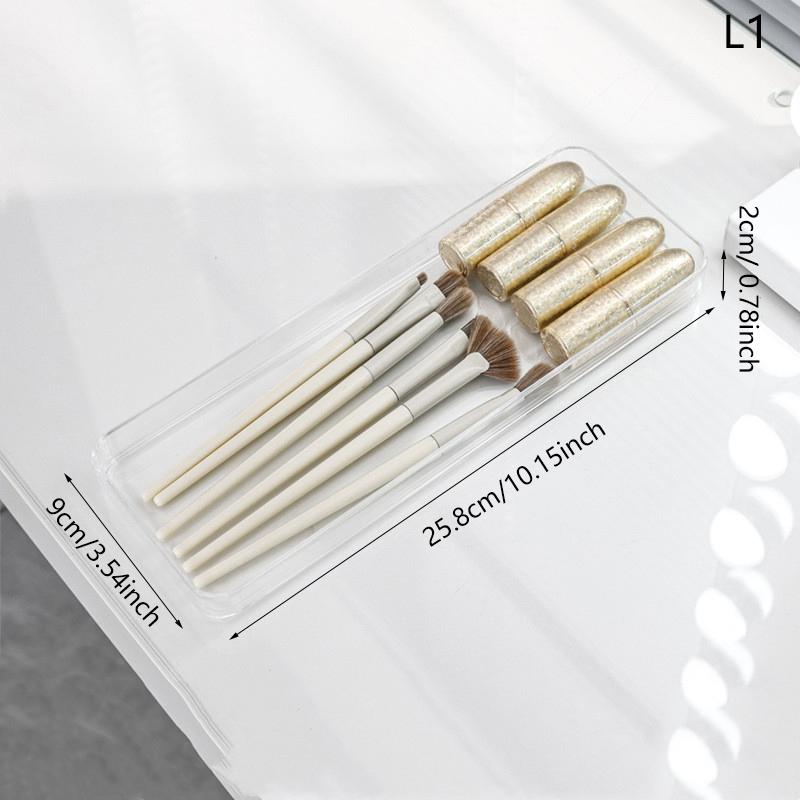 

Прозрачный органайзер для ящика Прозрачный разделитель для ящика Коробки для хранения Контейнеры Кейс Для кухонной утвари Косметики Продуктов Кухонной посуды