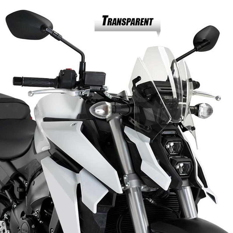 Fit for S950 Motorcycle Visor Windshield Windscreen Spoiler Air Deflector Screen Optimal Clear View Adjustable Universal