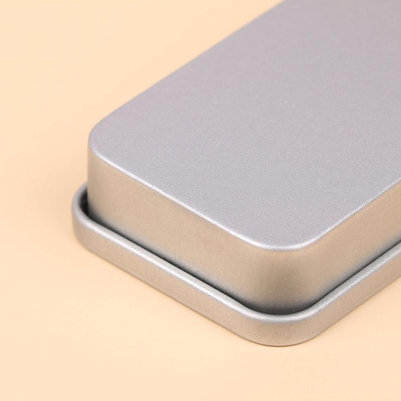 6 Styles Slide Tinplate Push-Pull Box 10G 15G 30G Solid Balm Box Candy Box Cigarette Box Key Box Sewing Box Storage Box