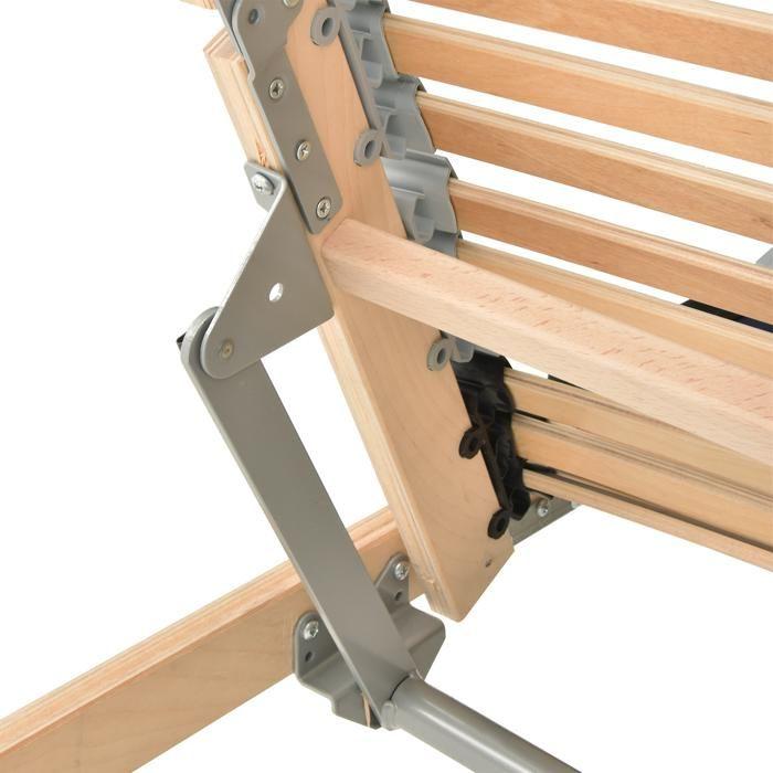 VidaXL Base de Lit Électrique à Lattes 39 Lattes 7 Zones 80x190 cm 42015273