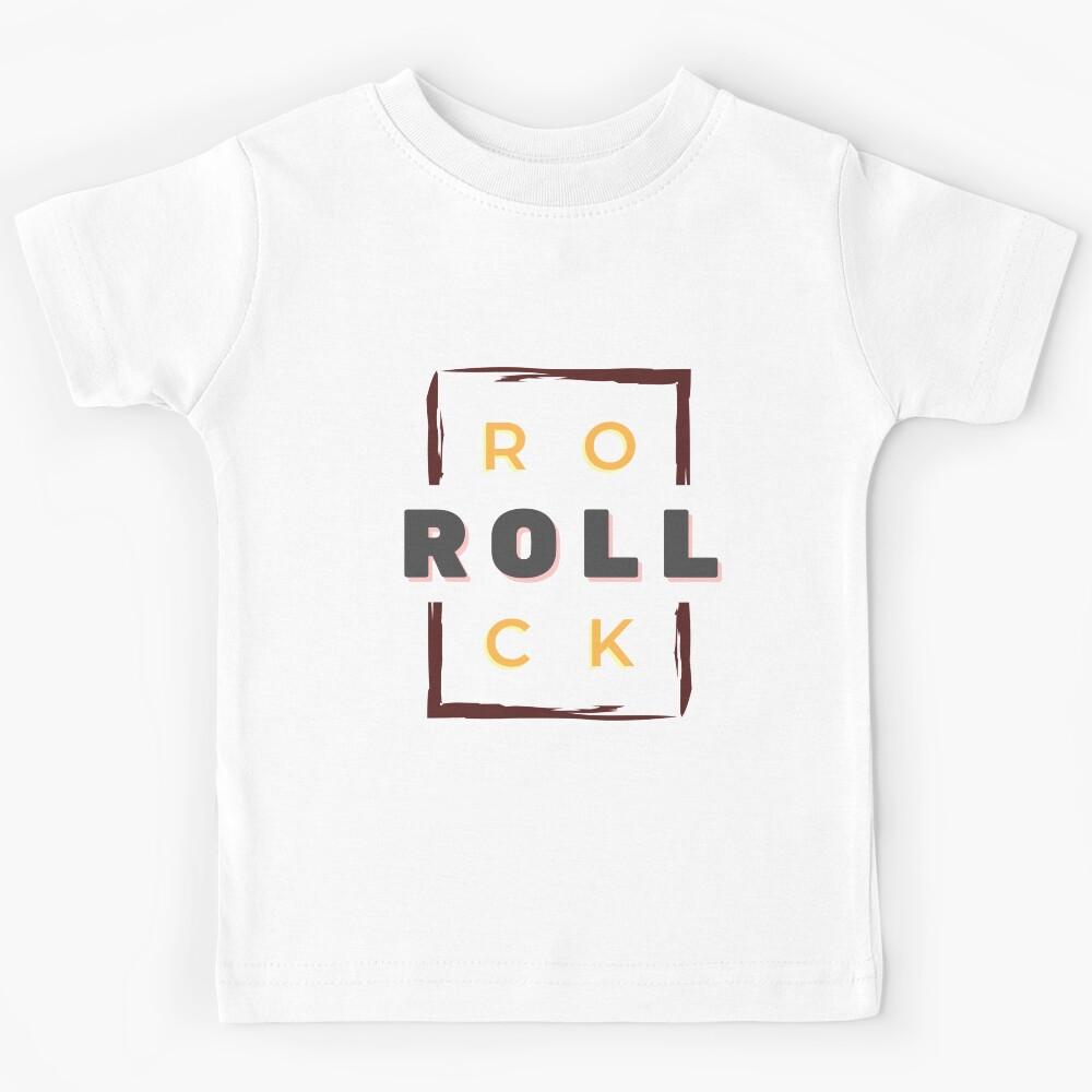 Old School Rock And Roll Music Kids T-Shirt 160