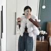 Autumn and winter new whole fur fox fur coat women's vest vest temperament versatile and thin short fur collar