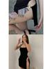 European/American Style 2026 Summer Halterneck Backless Bodycon Dress