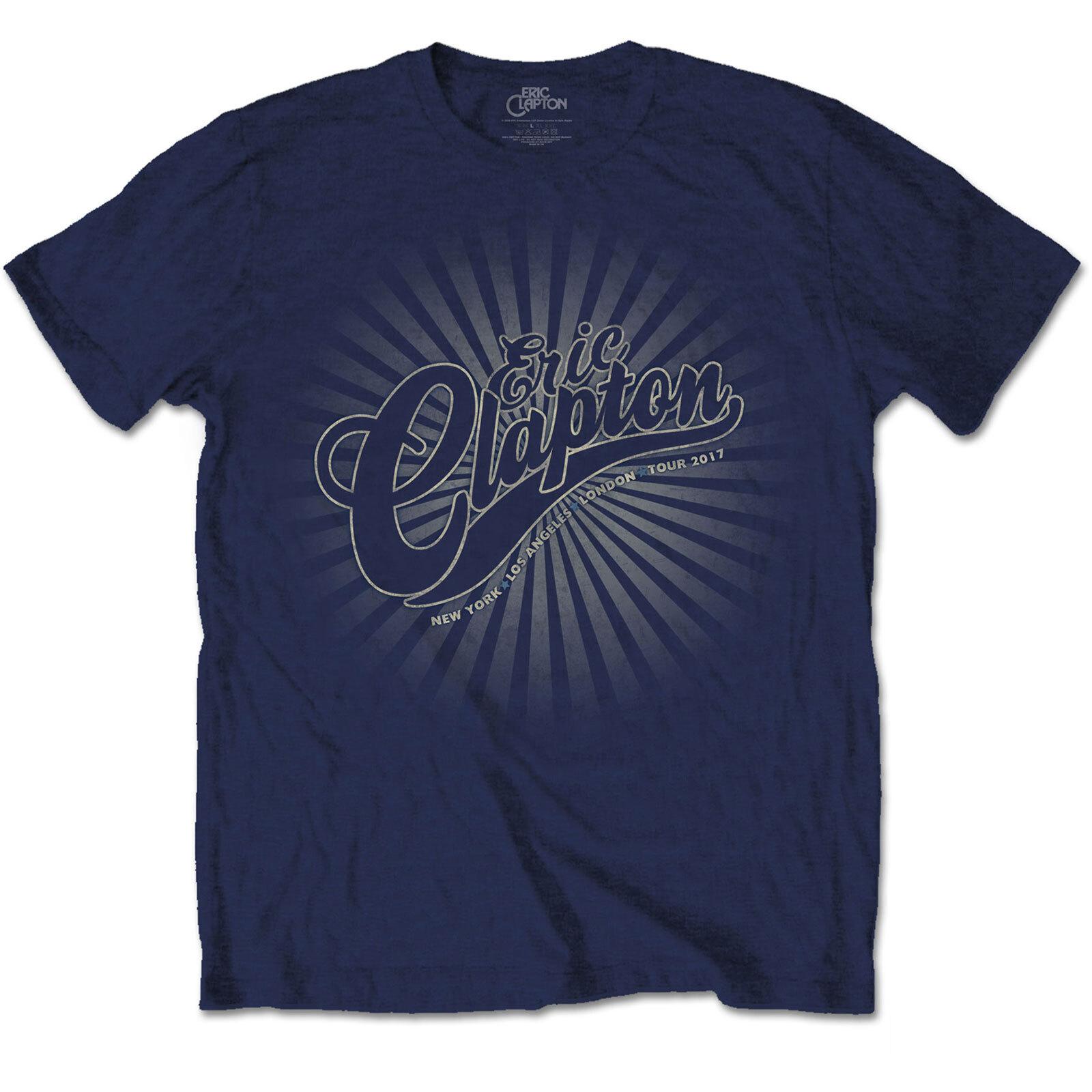 Eric Clapton Unisex T-Shirt Logo Rays XXXXL