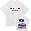 Kyle Busch 2026 Number 8 Patriotic T Shirts American Flag Racing Tee Stock Car Apparel Auto Racing Fan Gift Cotton Top Unisex