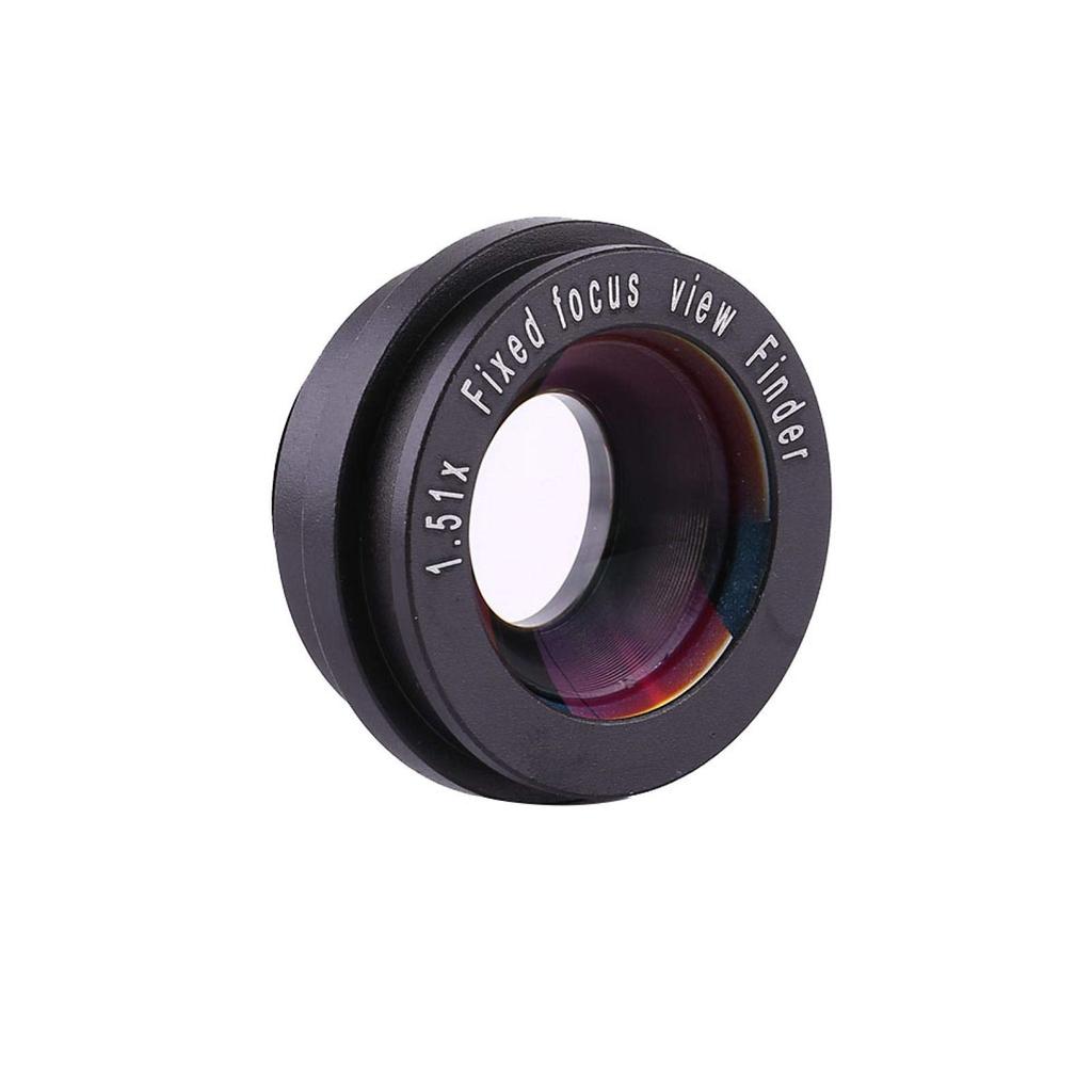 ASHA Viewfinder Fixed Focus Viewfinder Eyepiece with with 6 Magnifying Glass Mounting for DSLR Cameras Eyepiece, 1.5X Cover, Bases,