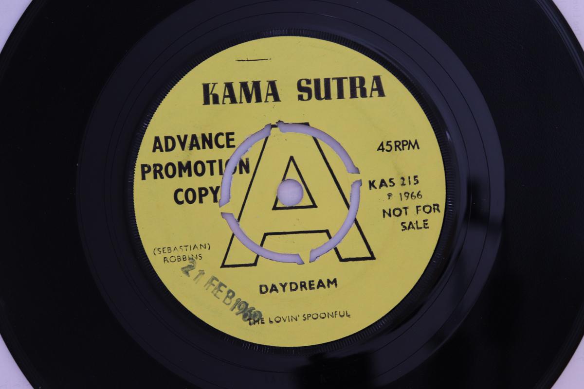 

7inch Record LOVIN SPOONFUL - Daydream KAS215PROMO Kama Sutra 1969 UK Rock Used