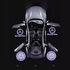 2Pcs Car Door Welcome Light Auto Emblem Badge LED Projector Lamp For Mercedes Benz C Class CLK SLK SLR W203 W208 W209 R171 R172