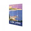Railway Museum Slow Living Dorset Micro Wood Print