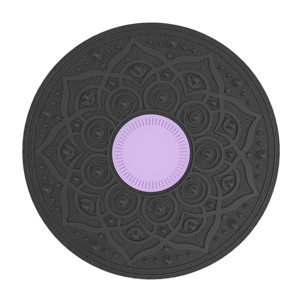 

Wobble Balance Board Yoga Swing Balance Board Portable Balance Exerciser Stability Board for Core Training фіолетовий