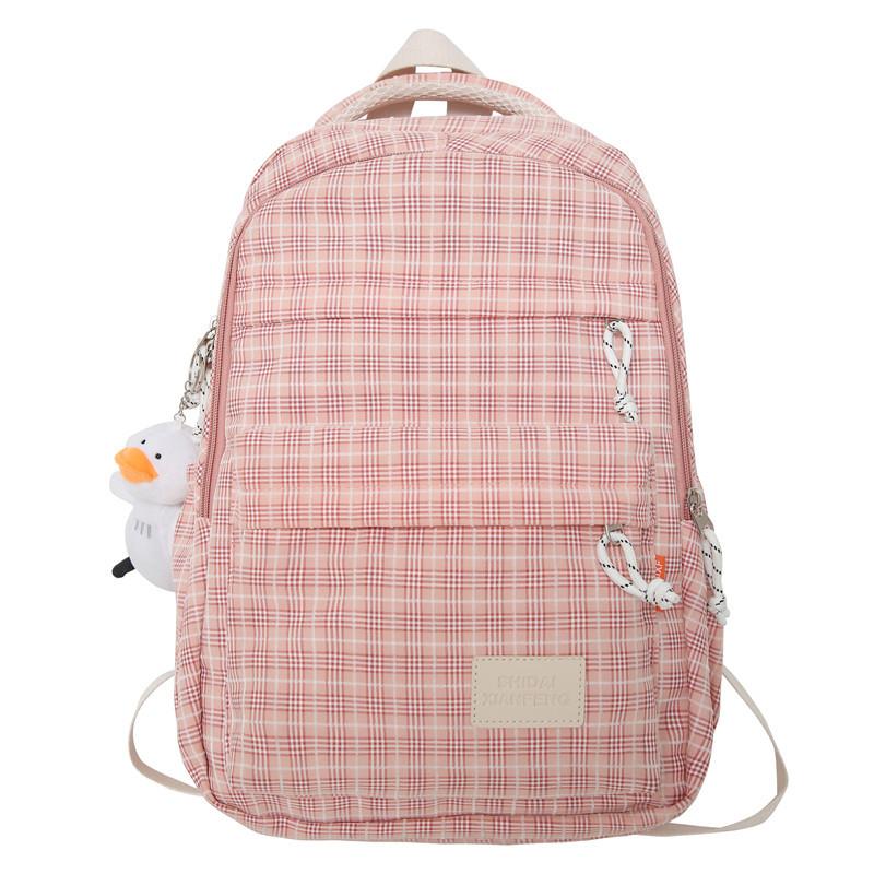 

Шкільний рюкзак великої ємності рожевий